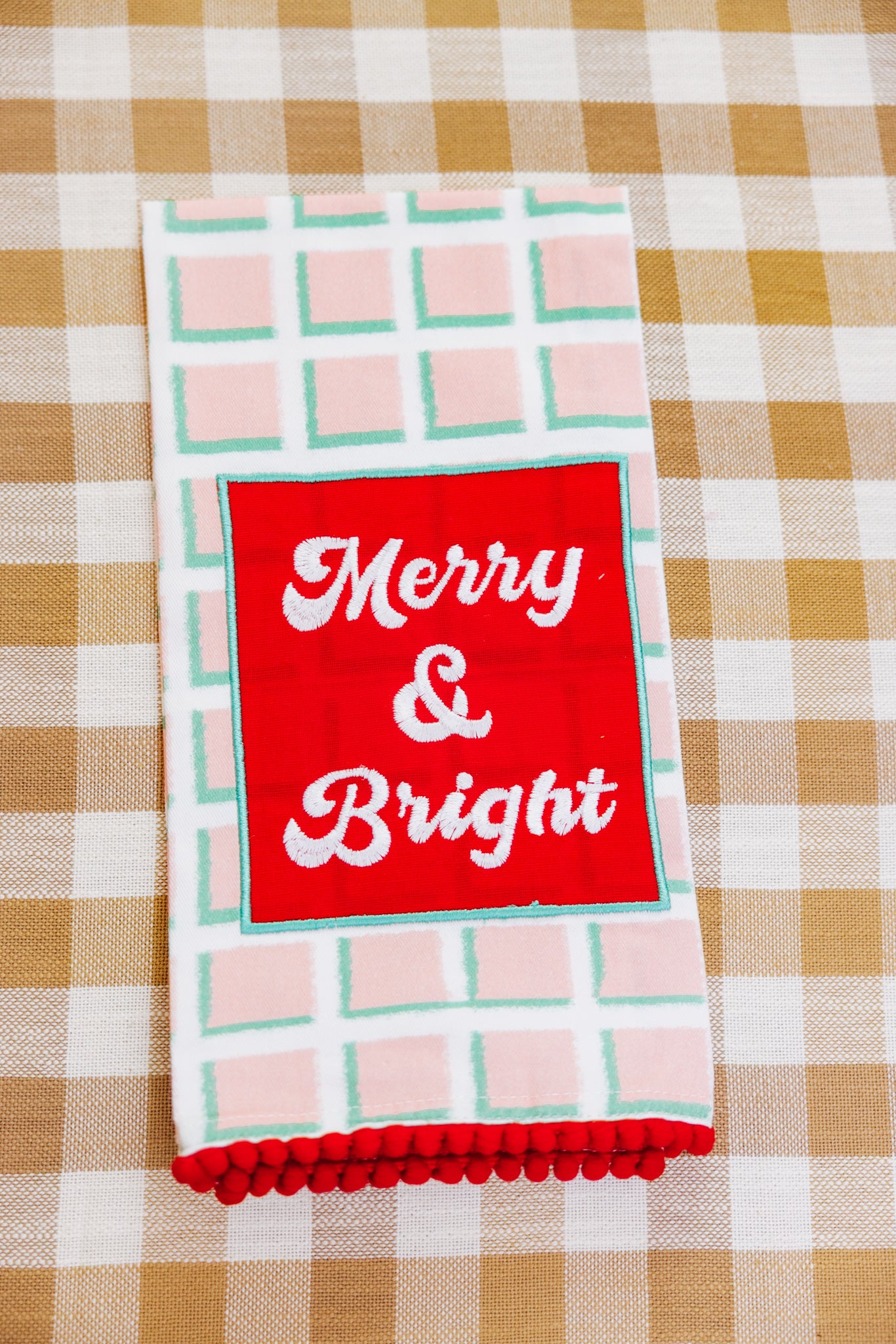 Merry and Bright Kitchen Towel